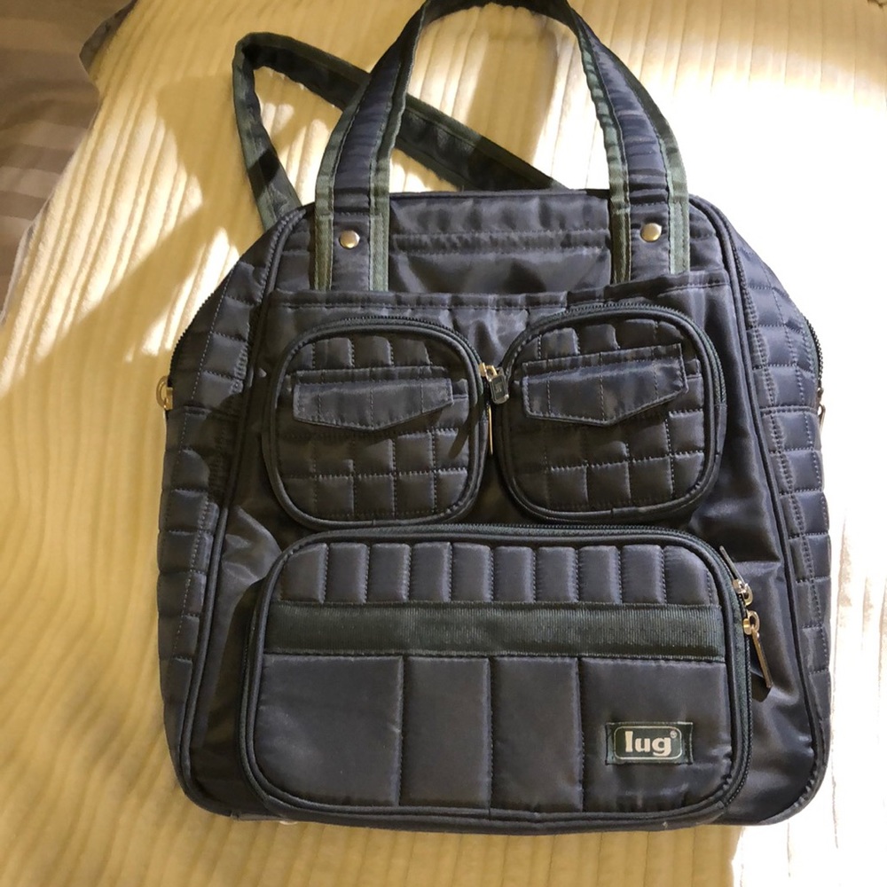 Overnight, gym, baby bag.